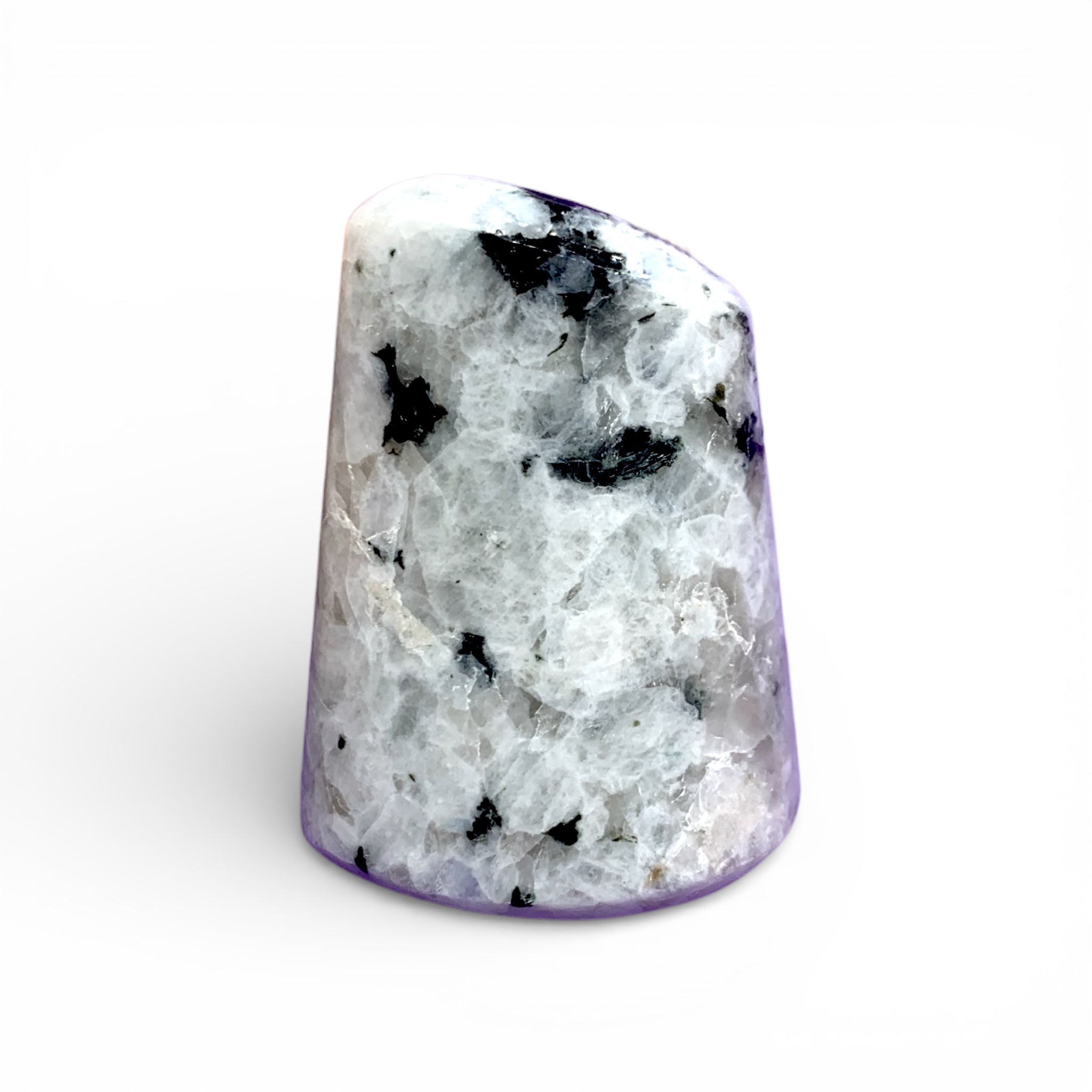 Moonstone - Rainbow Polished Stand $50